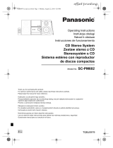 Panasonic SCPM602EG Instrukcja obsługi