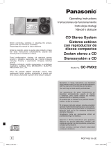 Panasonic SCPMX2 Instrukcja obsługi