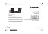 Panasonic SCPMX7EG Instrukcja obsługi
