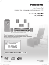 Panasonic SCPT160 Instrukcja obsługi