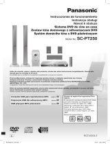 Panasonic SCPT250 Instrukcja obsługi