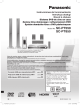 Panasonic SCPT850 Instrukcja obsługi