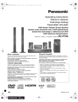 Panasonic SCPT85EP Instrukcja obsługi