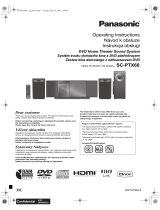 Panasonic SCPTX60 Instrukcja obsługi