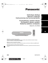 Panasonic SCRS52EG Instrukcja obsługi