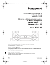 Panasonic SCUX100E Instrukcja obsługi