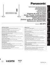 Panasonic SCZT1 Instrukcja obsługi