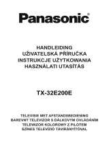Panasonic TX32E200E Instrukcja obsługi