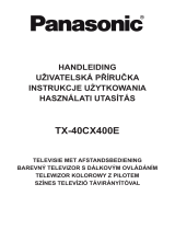 Panasonic TX40CX400E Instrukcja obsługi