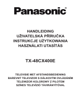 Panasonic TX48CX400E Instrukcja obsługi