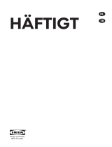 IKEA H&#196;FTIGT 40282366 Instrukcja obsługi