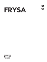IKEA FRYSA Instrukcja obsługi