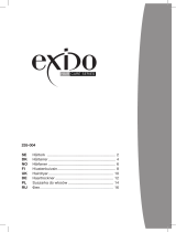 Exido Hair Dryer 235-004 Instrukcja obsługi