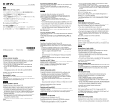 Sony FDR-AX100 Instrukcja obsługi