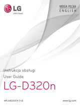LG LGD320N.AP4PBK Instrukcja obsługi