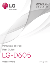 LG LGD605.ABALWH Instrukcja obsługi