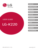LG LGK220.ADEUBK Instrukcja obsługi
