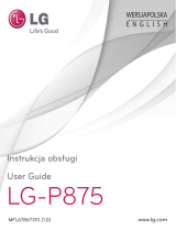 LG LGP875.ATMPWH Instrukcja obsługi