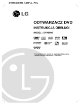 LG DVX9900 Instrukcja obsługi