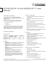 Interlogix IFS NS2052-4P-1T Instrukcja obsługi