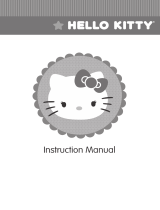 JANOME Hello Kitty 15312 Instrukcja obsługi