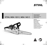 STIHL MSA 140 C Instrukcja obsługi