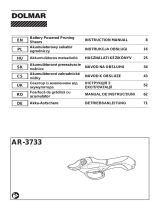 Dolmar AR3733 Instrukcja obsługi