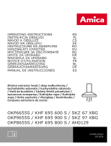 Amica KHF 695 800 S Instrukcja obsługi