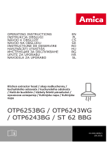 Amica OTP6243BG Instrukcja obsługi