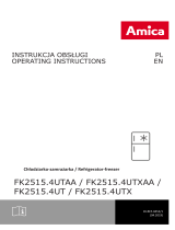 Amica FK2515.4UTXAA Instrukcja obsługi