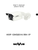 Novus NVIP-1DN5001H/IRH-1P Instrukcja obsługi