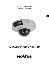 Novus NVIP-4DN5002V/IRH-1P Instrukcja obsługi