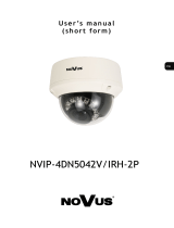 Novus NVIP-4DN5042V/IRH-2P Instrukcja obsługi