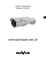 Novus NVIP-8DN7560H/IRH-2P Instrukcja obsługi