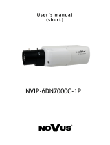 Novus NVIP-6DN7000C-1P Instrukcja obsługi