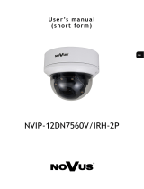 Novus NVIP-12DN7560V/IRH-2P Instrukcja obsługi