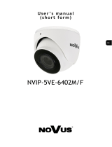 Novus NVIP-5VE-6402M/F Instrukcja obsługi