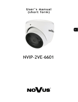 Novus NVIP-2VE-6601 Instrukcja obsługi