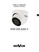 Novus NVIP-2VE-6202-II Instrukcja obsługi