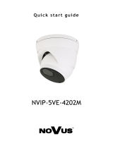 Novus NVIP-5VE-4202M Instrukcja obsługi