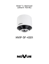 Novus NVIP-5F-4301 (NVIP-5DN2008V/IR-1P) Instrukcja obsługi