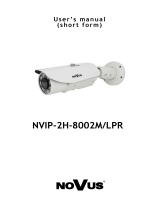 Novus NVIP-2H-8002M/LPR Instrukcja obsługi