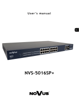 Novus NVS-5016SP+ Instrukcja obsługi