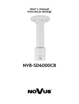 Novus NVB-SD6000CB (NVB-SD3000CB) Instrukcja obsługi