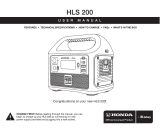 Jackery by Honda HLS200 Instrukcja obsługi