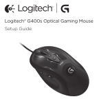Logitech G400S (910-003425) Instrukcja obsługi