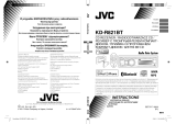 JVC KD-R821BTEY+USB4Gb Instrukcja obsługi