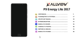 Allview P9 Energy lite 2017 Mocha Gold - Produs resigilat Instrukcja obsługi