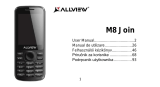 Allview M8 Join Instrukcja obsługi