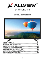 Allview TV 22ATC5000-F Instrukcja obsługi